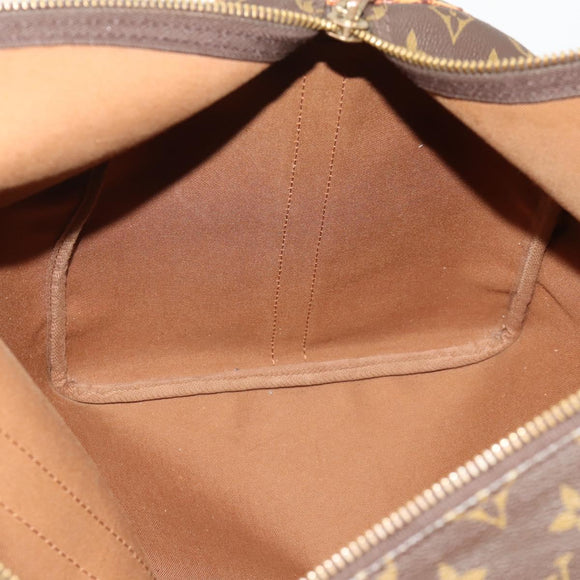 LOUIS VUITTON Monogram Keepall Bandouliere55 Boston Tasche M41414 LV Auth bs35314