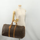LOUIS VUITTON Monogram Keepall Bandouliere55 Boston Tasche M41414 LV Auth bs35314-24
