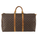 LOUIS VUITTON Monogram Keepall Bandouliere55 Boston Tasche M41414 LV Auth bs35314-2