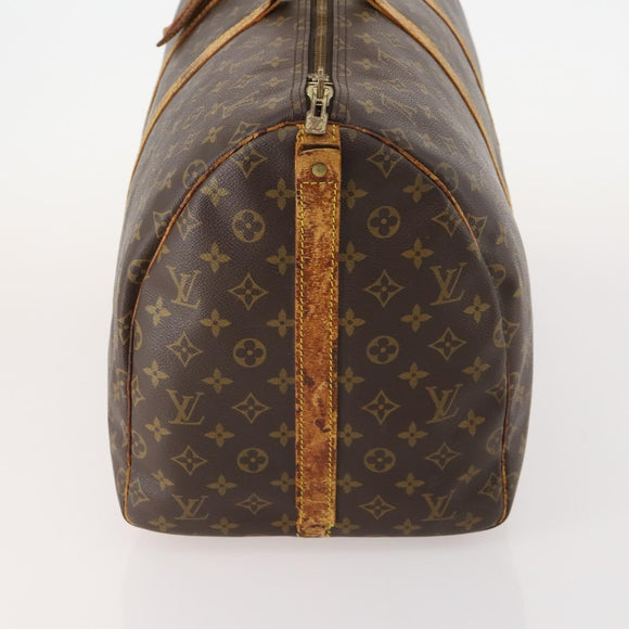 LOUIS VUITTON Monogram Keepall Bandouliere55 Boston Tasche M41414 LV Auth bs35314