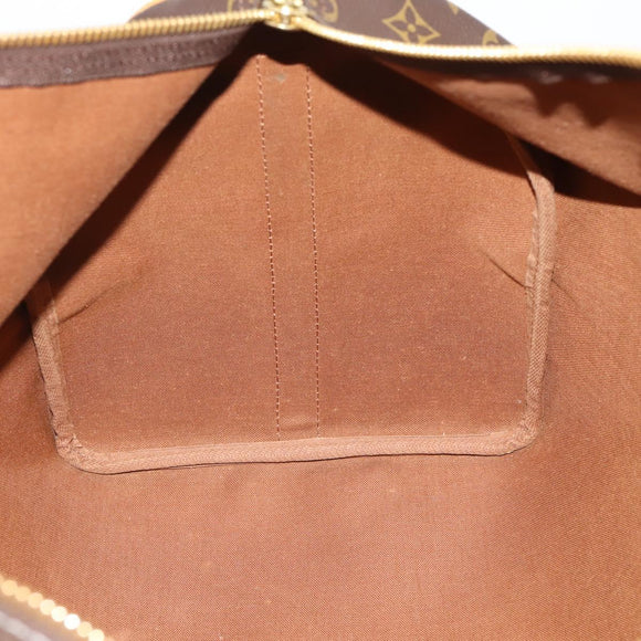 LOUIS VUITTON Monogram Keepall Bandouliere 50 Boston Bag M41416 LV Auth bs35315