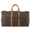 LOUIS VUITTON Monogram Keepall Bandouliere 50 Boston Bag M41416 LV Auth bs35315-13
