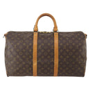 LOUIS VUITTON Monogram Keepall Bandouliere 50 Boston Bag M41416 LV Auth bs35315-2