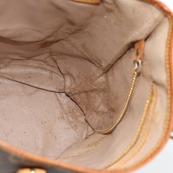 LOUIS VUITTON Monogram Bucket GM Shoulder Bag M42236 LV Auth bs35316