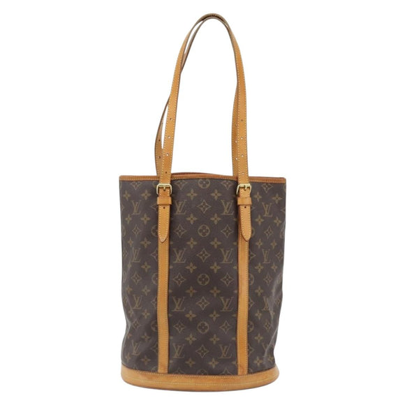 LOUIS VUITTON Monogram Bucket GM Shoulder Bag M42236 LV Auth bs35316