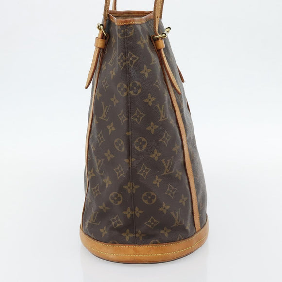 LOUIS VUITTON Monogram Bucket GM Shoulder Bag M42236 LV Auth bs35316