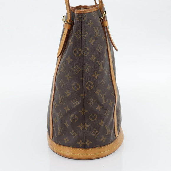 LOUIS VUITTON Monogram Bucket GM Shoulder Bag M42236 LV Auth bs35316