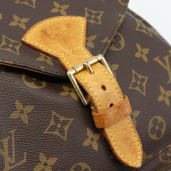 LOUIS VUITTON Monogram Montsouris GM Rucksack M51135 LV Auth bs35317