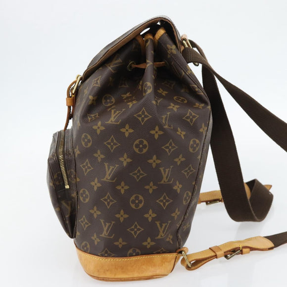 LOUIS VUITTON Monogram Montsouris GM Rucksack M51135 LV Auth bs35317