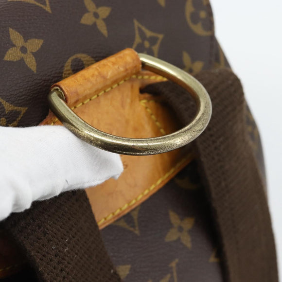 LOUIS VUITTON Monogram Montsouris GM Rucksack M51135 LV Auth bs35317