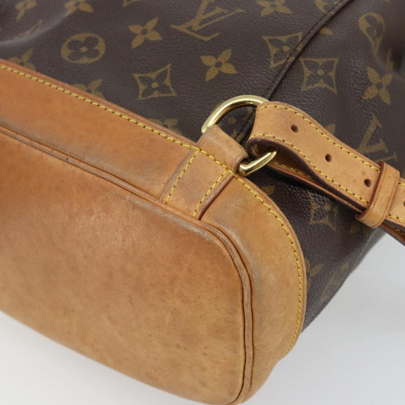 LOUIS VUITTON Monogram Montsouris PM Backpack M51137 LV Auth bs35318A