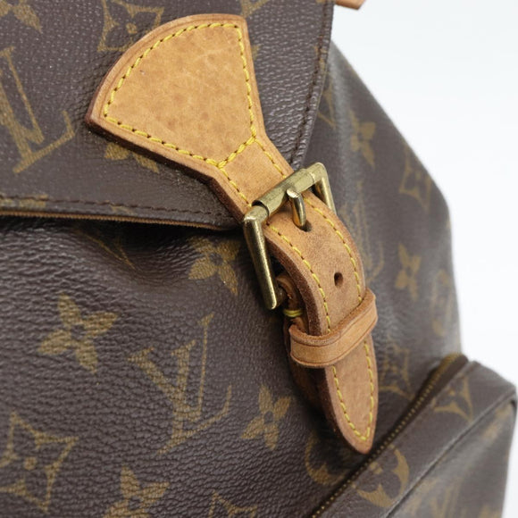 LOUIS VUITTON Monogram Montsouris PM Backpack M51137 LV Auth bs35318A
