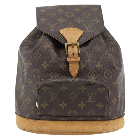 LOUIS VUITTON Monogram Montsouris PM Backpack M51137 LV Auth bs35318A