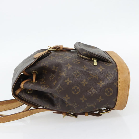 LOUIS VUITTON Monogram Montsouris PM Backpack M51137 LV Auth bs35318A