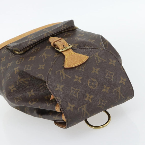 LOUIS VUITTON Monogram Montsouris PM Backpack M51137 LV Auth bs35318A