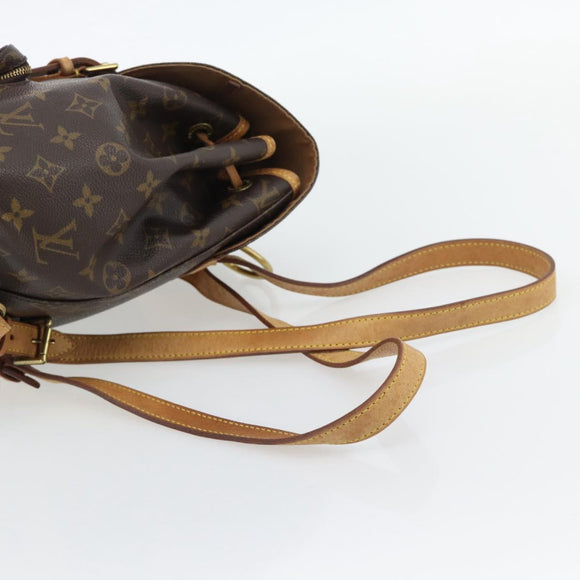 LOUIS VUITTON Monogram Montsouris PM Backpack M51137 LV Auth bs35318A