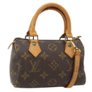 LOUIS VUITTON Monogram Mini Speedy Hand Bag M41534 LV Auth bs35320-1