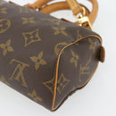 LOUIS VUITTON Monogram Mini Speedy Hand Bag M41534 LV Auth bs35320-14