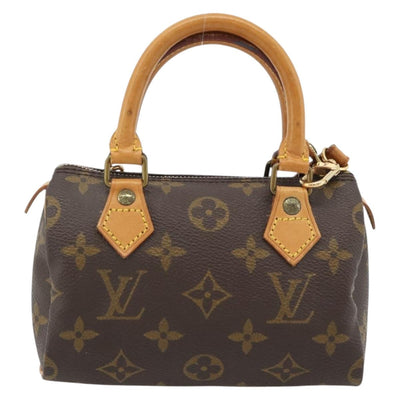 LOUIS VUITTON Monogram Mini Speedy Hand Bag M41534 LV Auth bs35320 - 0