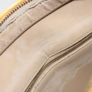 LOUIS VUITTON Monogram Vernis Houston Hand Bag Beige M91004 LV Auth bs35321-19