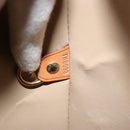 LOUIS VUITTON Monogram Vernis Houston Hand Bag Beige M91004 LV Auth bs35321-12