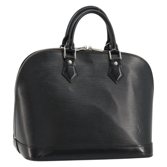 LOUIS VUITTON Epi Alma Hand Bag Noir Black M52142 LV Auth bs35322A