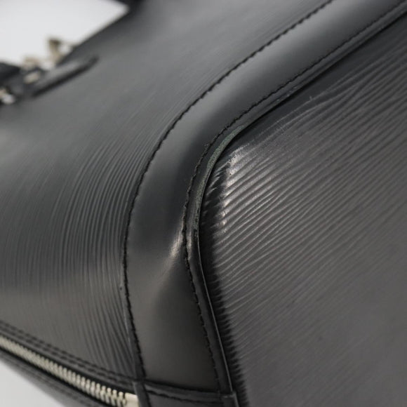 LOUIS VUITTON Epi Alma Hand Bag Noir Black M52142 LV Auth bs35322A