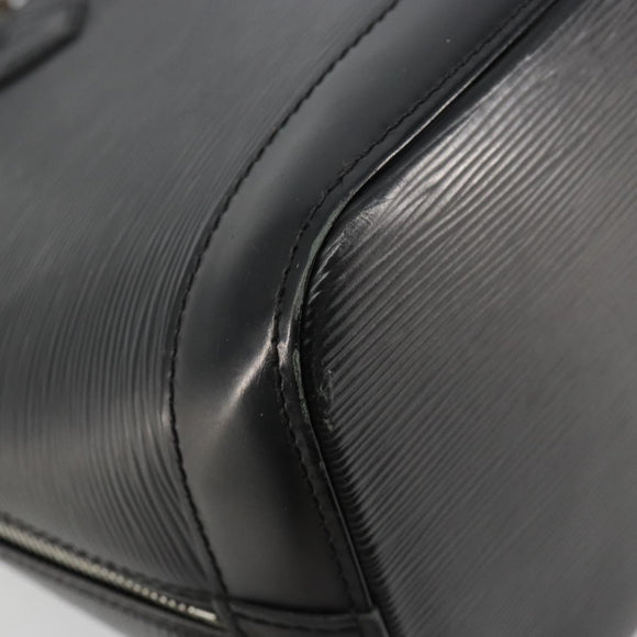 LOUIS VUITTON Epi Alma Hand Bag Noir Black M52142 LV Auth bs35322A