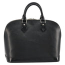 LOUIS VUITTON Epi Alma Hand Bag Noir Black M52142 LV Auth bs35322A-13
