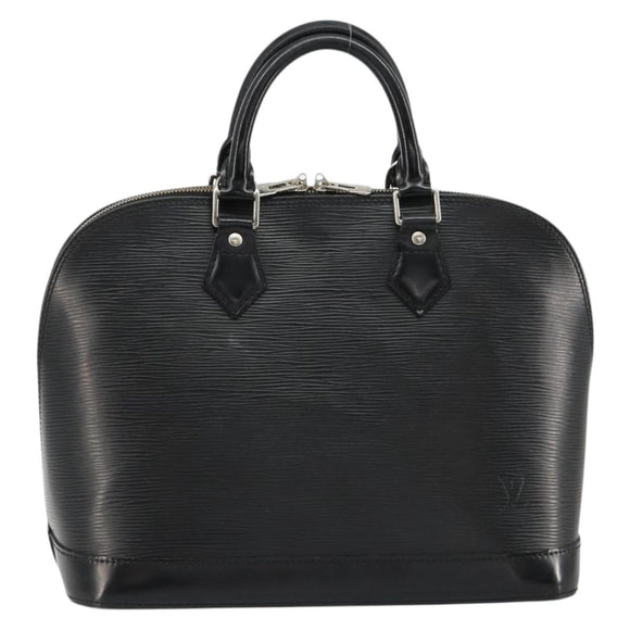 LOUIS VUITTON Epi Alma Hand Bag Noir Black M52142 LV Auth bs35322A