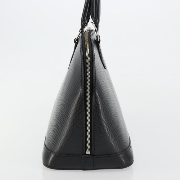 LOUIS VUITTON Epi Alma Hand Bag Noir Black M52142 LV Auth bs35322A