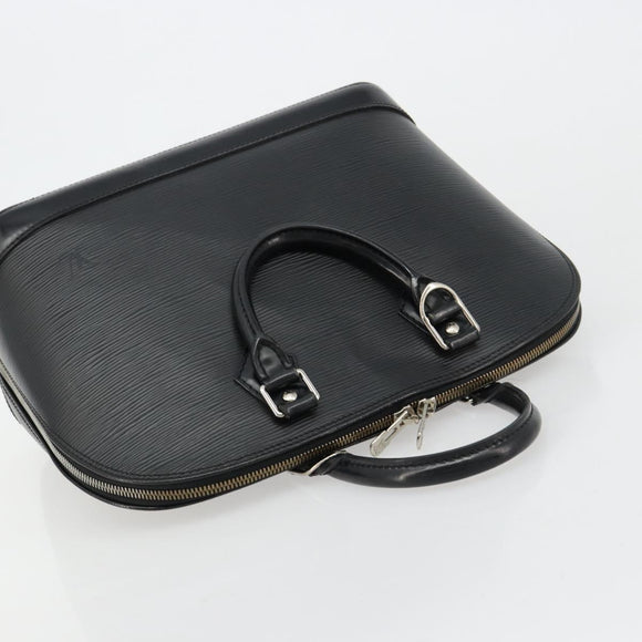 LOUIS VUITTON Epi Alma Hand Bag Noir Black M52142 LV Auth bs35322A