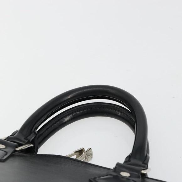 LOUIS VUITTON Epi Alma Hand Bag Noir Black M52142 LV Auth bs35322A