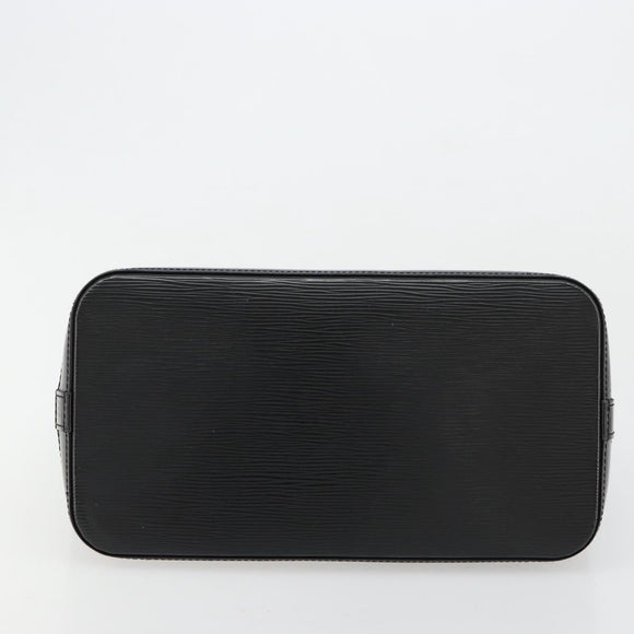 LOUIS VUITTON Epi Alma Hand Bag Noir Black M52142 LV Auth bs35322A