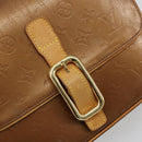 LOUIS VUITTON Monogram Vernis Christie GM Tasche Bronze M91107 LV Auth bs35323-17