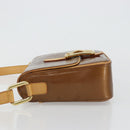LOUIS VUITTON Monogram Vernis Christie GM Tasche Bronze M91107 LV Auth bs35323-4