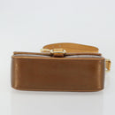 LOUIS VUITTON Monogram Vernis Christie GM Tasche Bronze M91107 LV Auth bs35323-5