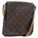 LOUIS VUITTON Monogram Musette Salsa Kurze Umhängetasche M51258 LV Auth bs35324-1