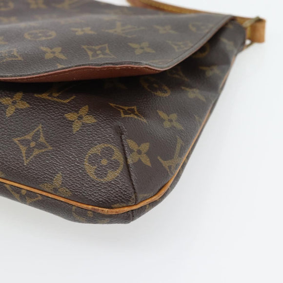 LOUIS VUITTON Monogram Musette Salsa Kurze Umhängetasche M51258 LV Auth bs35324