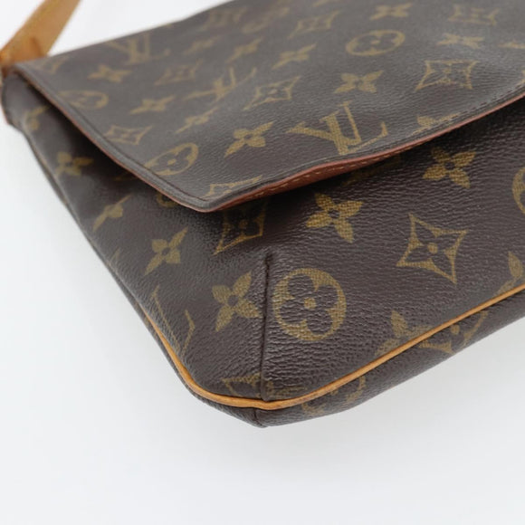 LOUIS VUITTON Monogram Musette Salsa Kurze Umhängetasche M51258 LV Auth bs35324