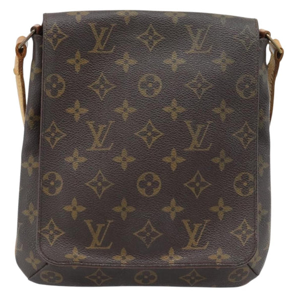 LOUIS VUITTON Monogram Musette Salsa Kurze Umhängetasche M51258 LV Auth bs35324