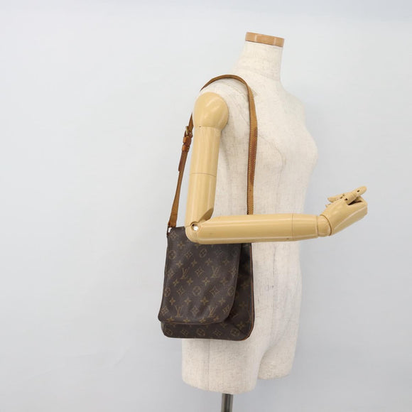 LOUIS VUITTON Monogram Musette Salsa Kurze Umhängetasche M51258 LV Auth bs35324
