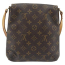 LOUIS VUITTON Monogram Musette Salsa Kurze Umhängetasche M51258 LV Auth bs35324-2