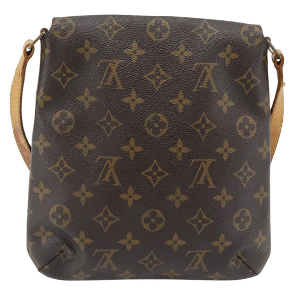 LOUIS VUITTON Monogram Musette Salsa Kurze Umhängetasche M51258 LV Auth bs35324