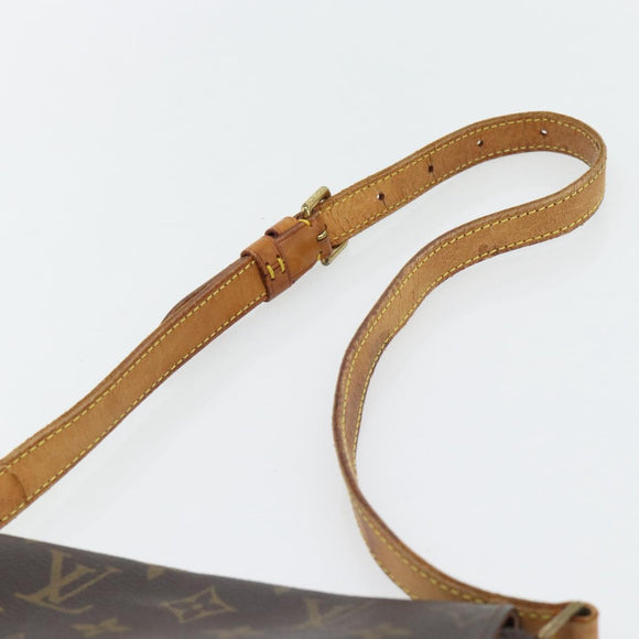 LOUIS VUITTON Monogram Musette Salsa Kurze Umhängetasche M51258 LV Auth bs35324