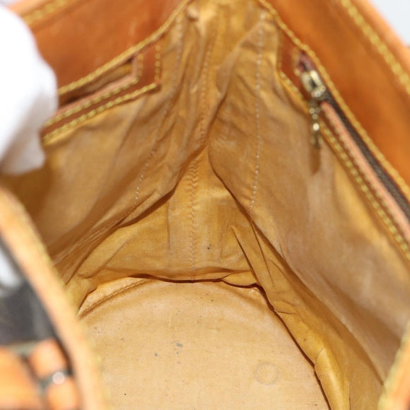 LOUIS VUITTON Monogram Bucket PM Shoulder Bag M42238 LV Auth bs35325