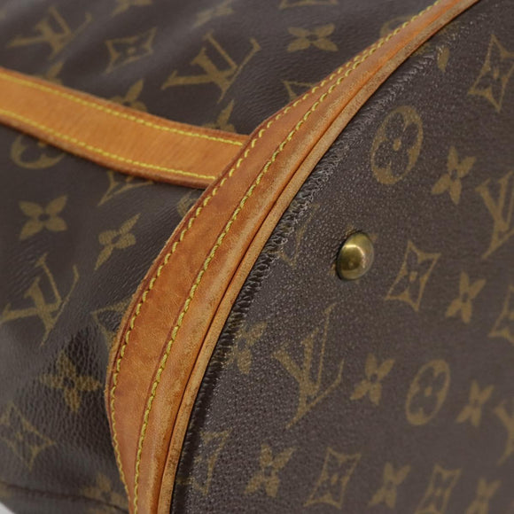 LOUIS VUITTON Monogram Bucket GM Shoulder Bag M42236 LV Auth bs35328