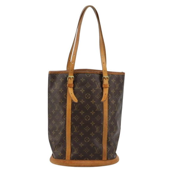 LOUIS VUITTON Monogram Bucket GM Shoulder Bag M42236 LV Auth bs35328
