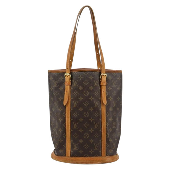LOUIS VUITTON Monogram Bucket GM Shoulder Bag M42236 LV Auth bs35328
