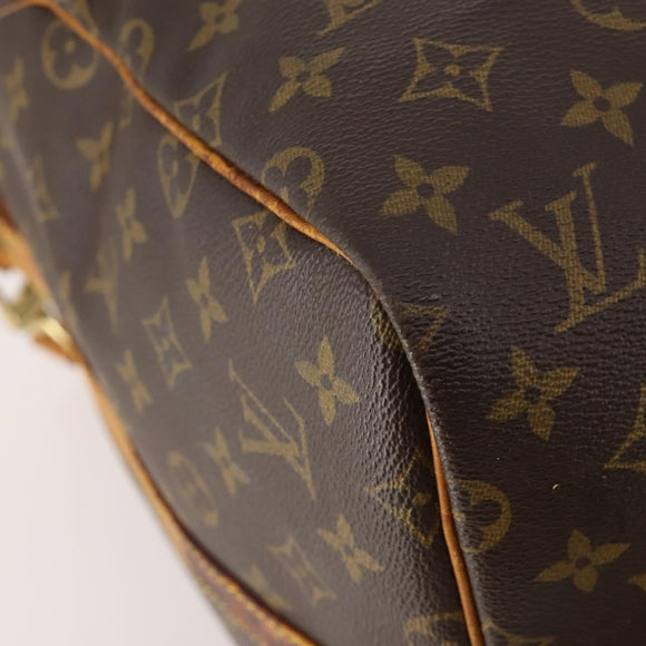 LOUIS VUITTON Monogram Keepall Bandouliere 55 Boston Bag M41414 LV Auth bs35329